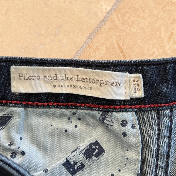 Anthropologie Pilcro and the LetterPress Hi-Rise Denim Leggings - Picture 5 of 7